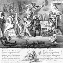 Puggs Grazien, radiert nach seinen Originalzeichnungen, 1753